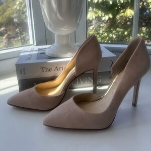 Jessica Simpson light blush pink Pointed-Toe Stiletto Pumps